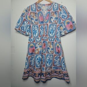 Joie Colorful Patterned Dress